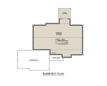 Basement for House Plan #5032-00261