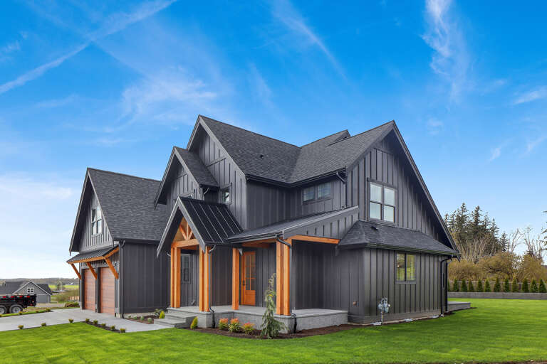 Modern Farmhouse Plan: 2,343 Square Feet, 4 Bedrooms, 2.5 Bathrooms ...