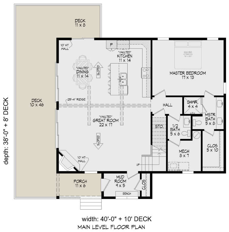 House Plan House Plan #30310 Drawing 1