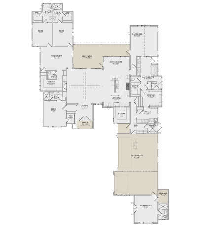 Main Floor  for House Plan #9300-00031