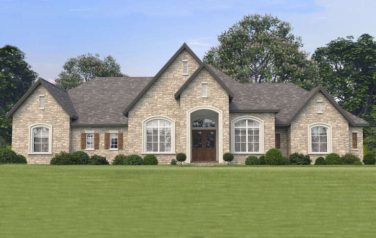 House Plan House Plan #30427 Front Elevation