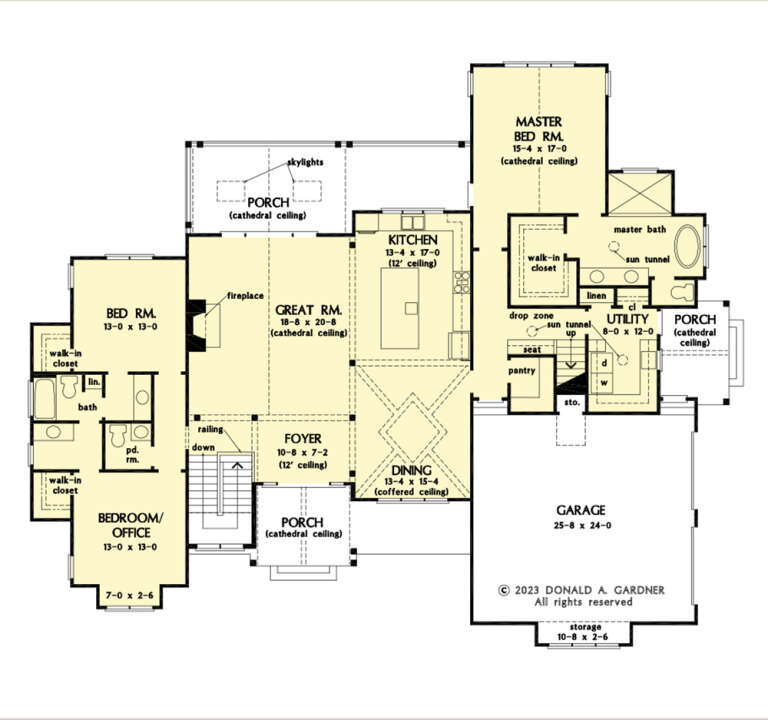 House Plan House Plan #30437 Drawing 1