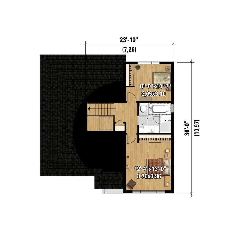 House Plan House Plan #30476 Drawing 2