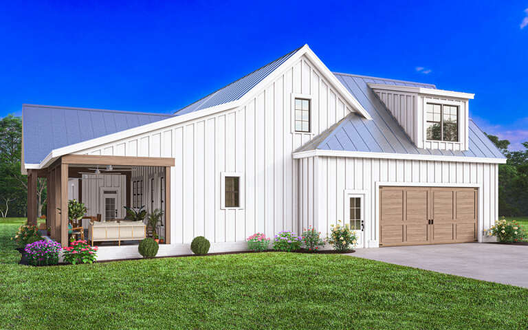 Modern Farmhouse Plan: 2,103 Square Feet, 3-4 Bedrooms, 2.5 Bathrooms ...