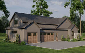 Modern Farmhouse Plan: 2,564 Square Feet, 3 Bedrooms, 3.5 Bathrooms ...