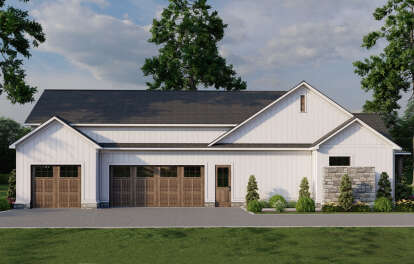 Modern Farmhouse House Plan #8318-00383 Elevation Photo