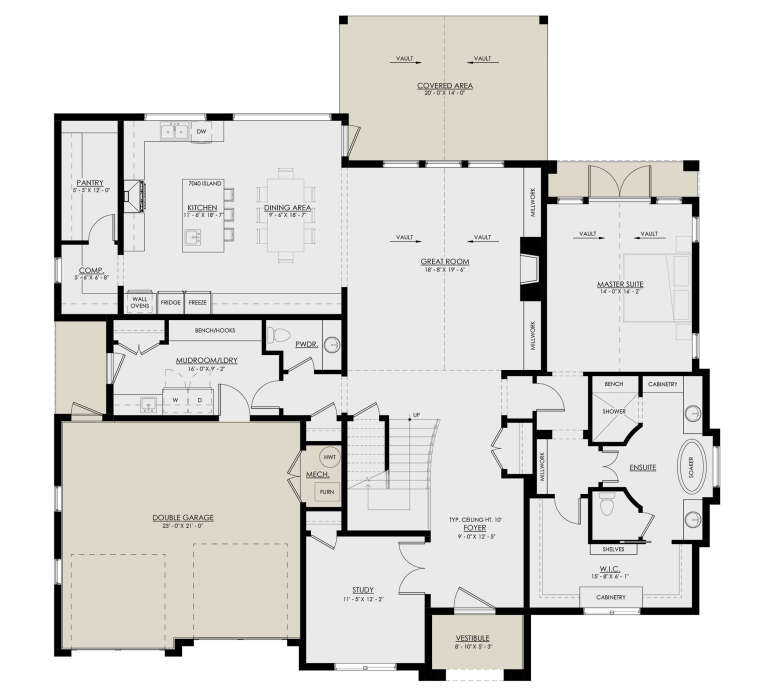 House Plan House Plan #30572 Drawing 1