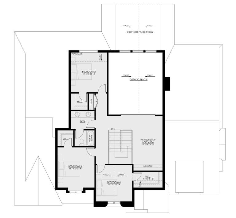 House Plan House Plan #30572 Drawing 2