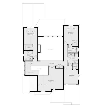 Second Floor for House Plan #8937-00010