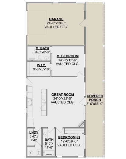 Main Floor  for House Plan #1462-00107