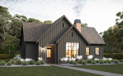 Cottage House Plan #8937-00017 Elevation Photo