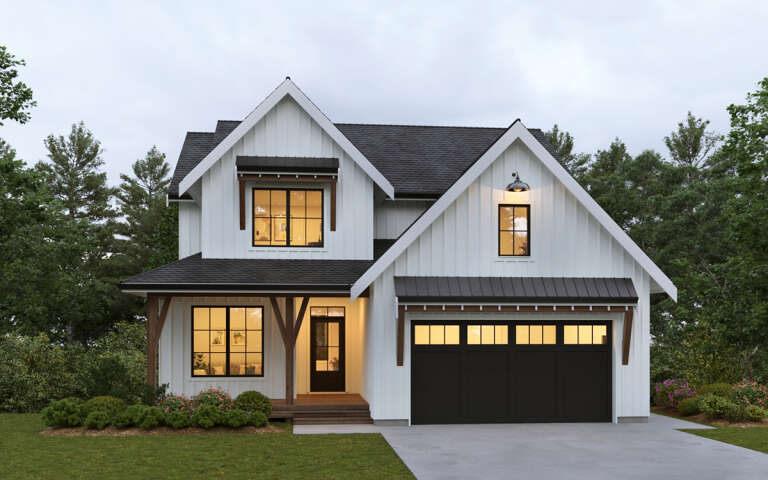 House Plan House Plan #30618 Front Elevation 