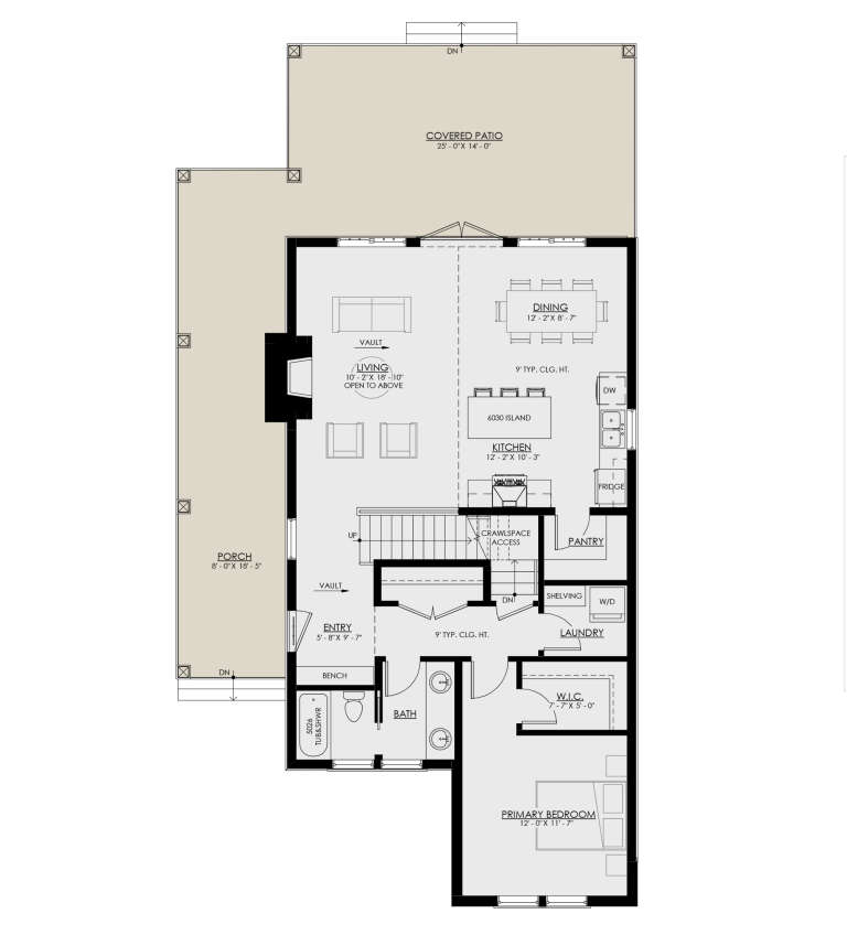 House Plan House Plan #30622 Drawing 1