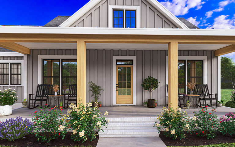 Modern Farmhouse Plan: 1,725 Square Feet, 3 Bedrooms, 2.5 Bathrooms ...