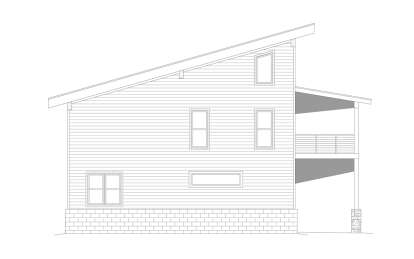 Modern House Plan #940-00993 Elevation Photo