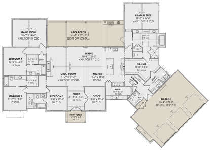 Main Floor  for House Plan #7983-00003