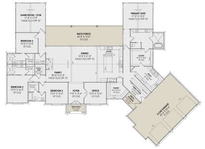 Main Floor  for House Plan #7983-00020
