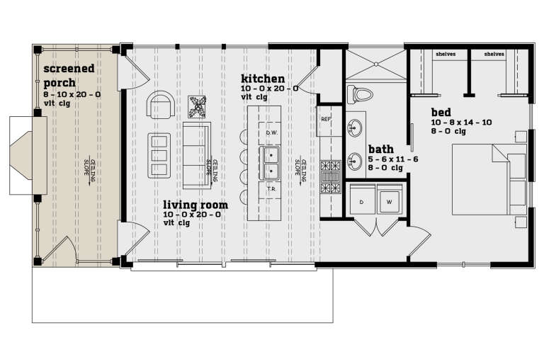 House Plan House Plan #30684 Drawing 1