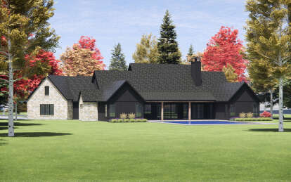Modern Farmhouse House Plan #7983-00032 Elevation Photo