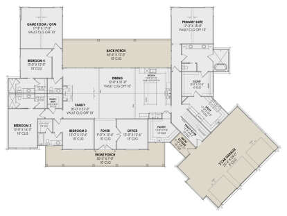 Main Floor  for House Plan #7983-00032