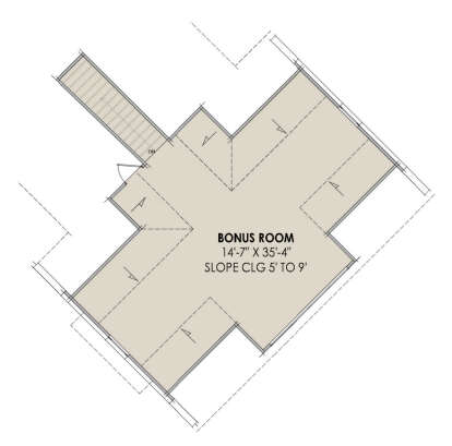 Bonus Room for House Plan #7983-00032