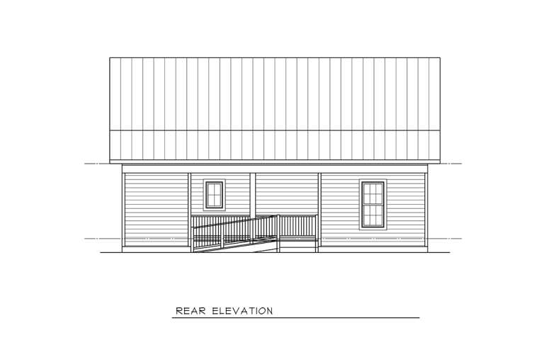 Cabin Plan: 1,012 Square Feet, 2 Bedrooms, 1.5 Bathrooms - 3290-00002