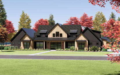 Modern Farmhouse House Plan #7983-00037 Elevation Photo
