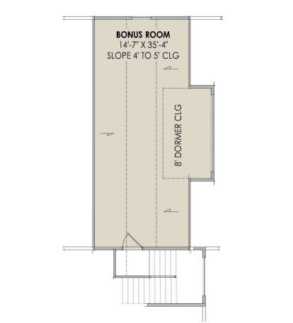 Bonus Room for House Plan #7983-00039