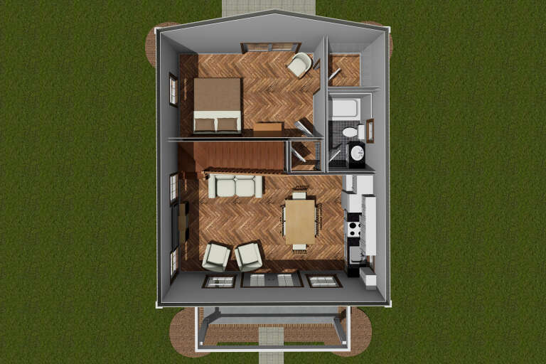 House Plan House Plan #30750 Drawing 3