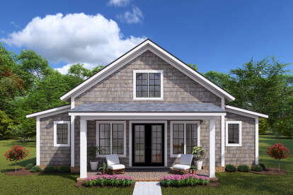Cottage House Plan #4848-00410 Elevation Photo