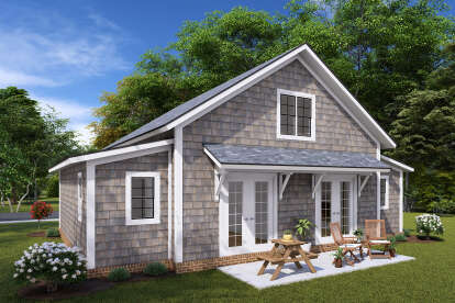 Cottage House Plan #4848-00410 Elevation Photo