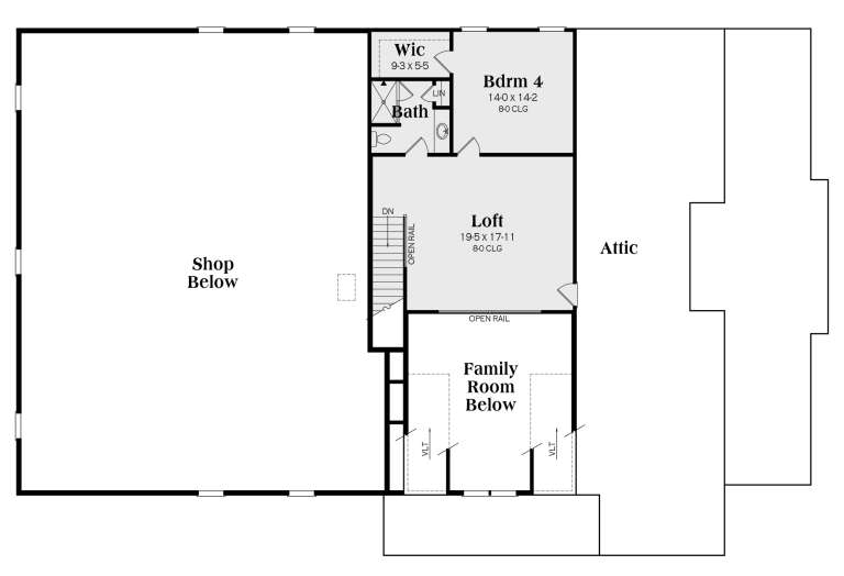 House Plan House Plan #30853 Drawing 2