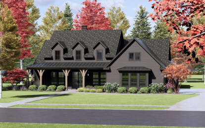 Craftsman House Plan #7983-00082 Elevation Photo