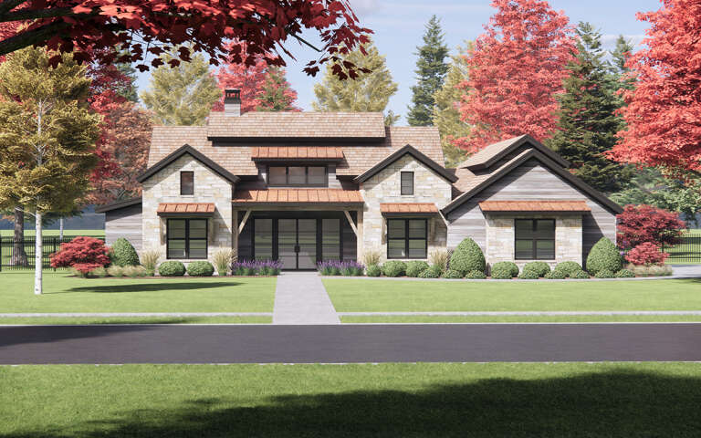 House Plan House Plan #30925 Front Elevation 