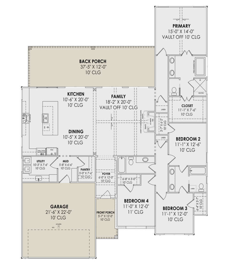 House Plan House Plan #30928 Drawing 1