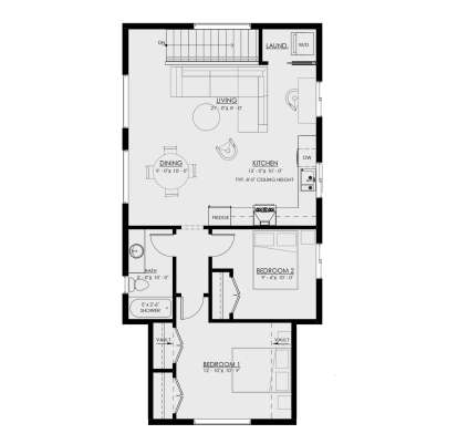 Second Floor for House Plan #8937-00094