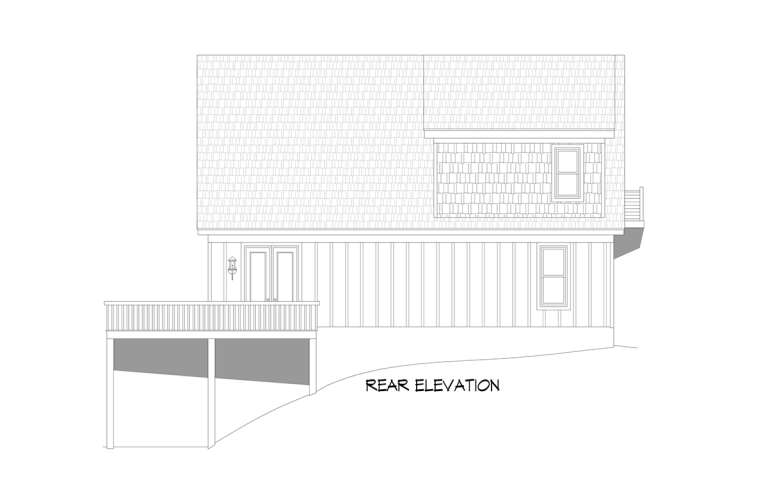 Craftsman Plan: 1,736 Square Feet, 3 Bedrooms, 2 Bathrooms - 940-01041