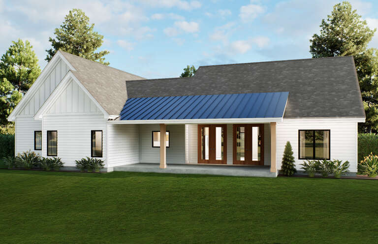 Modern Farmhouse Plan: 2,215 Square Feet, 3 Bedrooms, 2.5 Bathrooms ...