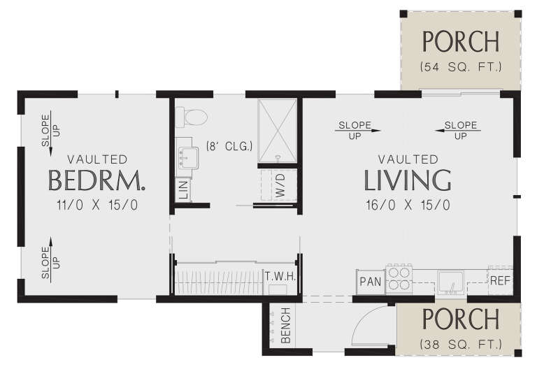 House Plan House Plan #31130 Drawing 1
