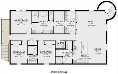 Main Floor for House Plan #2473-00002