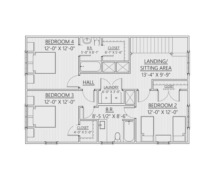 House Plan House Plan #31161 Drawing 2