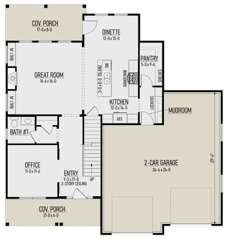 House Plan House Plan #31171 Drawing 1