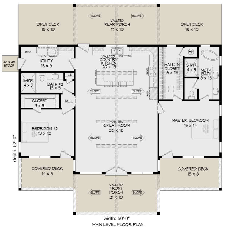 House Plan House Plan #31187 Drawing 1