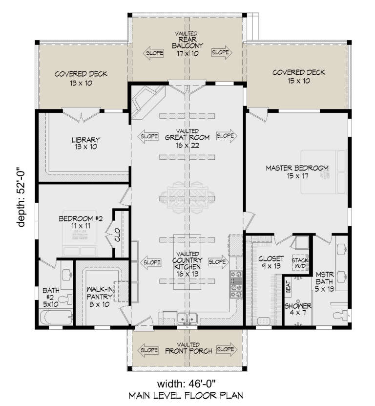 House Plan House Plan #31191 Drawing 1