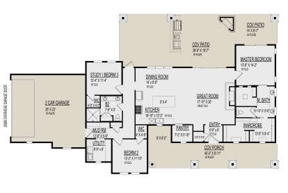 Main Floor  for House Plan #9300-00103