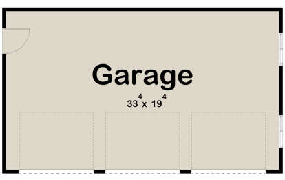 Garage Floor for House Plan #963-00993