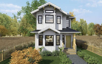 Craftsman House Plan #5984-00007 Elevation Photo