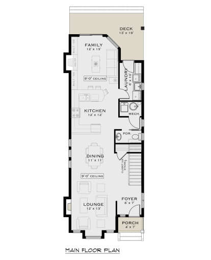 Main Floor  for House Plan #5984-00007