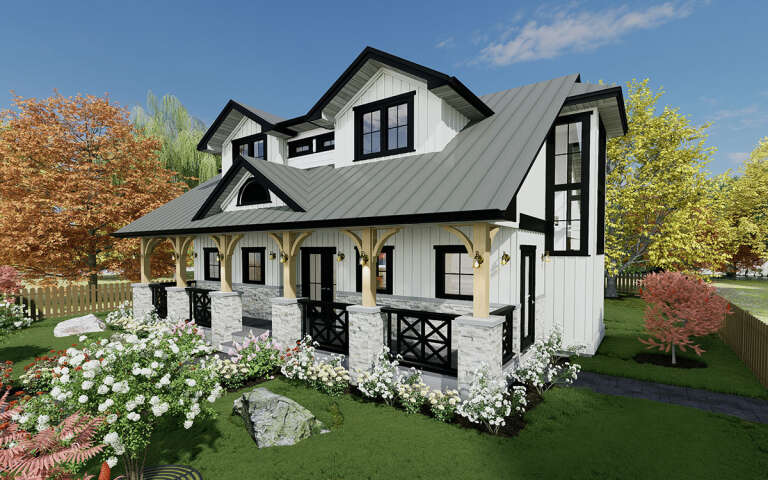 Craftsman Plan: 2,127 Square Feet, 3 Bedrooms, 3 Bathrooms - 5984-00008