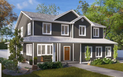 Craftsman House Plan #2802-00301 Elevation Photo